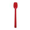 Thunder Group 3/4oz Red Polycarbonate Solid Buffet Spoon - 1dz - PLBS010RD 