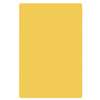 Thunder Group 18in x 24in x 1/2in Yellow Polyethylene Non-Skid Cutting Board - PLCB241805YW 