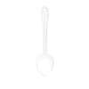 Thunder Group 13in Clear Polycarbonate Solid Serving Spoon - 1dz - PLSS211CL 
