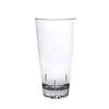 Thunder Group 20oz Clear Polycarbonate Mixing Glass - PLTHMG020C 