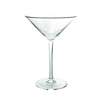 Thunder Group 8oz Clear Polycarbonate Martini Glass - PLTHMT008C 