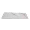 Thunder Group 20-3/4in x 6-1/4in White Shadow Melamine Serving Board - SB520W 