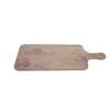 Thunder Group 12-1/2in x 5-1/2in Sequoia Melamine Serving Board with Handle - SB612S 