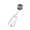 Thunder Group 4oz Twin Handle Ambidextrous Stainless Steel Disher - SLDA008 