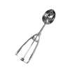 Thunder Group SLDAOVAL 1-1/2oz Twin Handle Ambidextrous Stainless Steel Oval Disher 