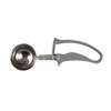 Thunder Group 4oz Stainless Steel Round Bowl Disher - Grey - Size 8 - SLDS208G 