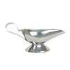 Thunder Group 5oz Stainless Steel Gravy Boat with Tapered Spout - SLGB005 