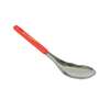 Thunder Group Stainless Steel Angled Vegetable Spoon with Plastic Handle - SLLA001 