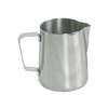 Thunder Group 12oz Stainless Steel Frothing Pitcher with C-Handle - SLME012 