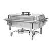Thunder Group 8qt Stainless Steel Welded Full Size Chafer - SLRCF001 