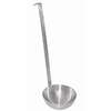 Thunder Group 12oz Stainless Steel Ladle with Hooked Handle - SLTL009 