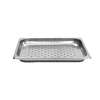 Thunder Group 1/2 Size Stainless Perforated Steam Table Pan - 1-1/4in Deep - STPA3121PF 