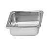 Thunder Group 1/6 Size 24 Gauge Stainless Steel Steam Pan - 2-1/2in Deep - STPA3162 