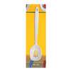 Thunder Group 12in White Melamine Slotted Serving Spoon - 1dz - W7103 