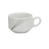 Yanco China UR-001 Urban Line Bone White Porcelain 7oz 3.4in dia. Cup - 3dz 