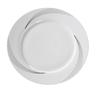 Yanco China UR-106 Urban Line Bone White Porcelain 6.25in dia. Plate - 3dz 