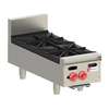 Wolf Commercial 12in W Gas Achiever 2 Burner Hotplate - AHP212 