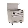 Wolf Commercial 36in Gas Challenger XL Restaurant Range with thermo controls - C36S-36GT 
