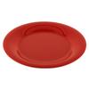 GET WP-10-CR Diamond Harvest Cranberry Melamine 10.5in dia. Wide Rim Plate 