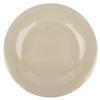 GET WP-10-DI Diamond Ivory Melamine 10.5in dia. Wide Rim Plate - 1dz 