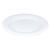 GET WP-10-DW Diamond White Melamine 10.5in dia. Wide Rim Plate - 1dz 
