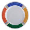 GET Diamond White Melamine 12in dia. Wide Rim Plate - 1dz - WP-12-BA 