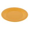 GET WP-12-TY Diamond Tropical Yellow Melamine 12in dia. Wide Rim Plate 