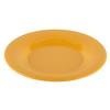 GET Diamond Tropical Yellow Melamine 5.5in dia. Mardi Gras Plate - WP-5-TY 