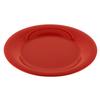 GET WP-6-CR Diamond Harvest Cranberry Melamine 6.5in Wide Rim Plate-4dz 