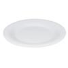 GET Diamond White Melamine 7.5in dia. Wide Rim Plate - 4dz - WP-7-DW 