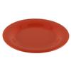 GET WP-7-RO Diamond Rio Orange Melamine 7.5in dia. Wide Rim Plate - 4dz 