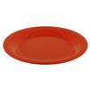GET WP-9-RO Diamond Rio Orange Melamine 9in dia. Wide Rim Plate - 2dz 