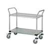 Quantum Food Service 42x18x37-1/2 (2) Shelf Utility Cart - WRC-1842-2CG 