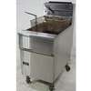 Used Southbend 70-90lb Mid-Tier 140,000BTU Gas Fryer with 9in Adjustable Legs - SB18 