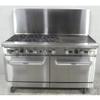 Used Atosa CookRite 60in (6) Burner Gas Range w/24in Right Side Griddle - ATO-6B24G 