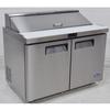 Used Atosa 48in Sandwich/ Salad Refrigerator Prep Cooler - MSF8302GR 