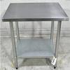 Used Falcon Food Service 24in x 30in Stainless Steel 18 Gauge Worktable - WT-2430 