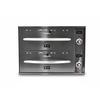 apw wyott Wyott X*PERT Countertop Double Drawer Holding Food Warmer 900W - HDDI-2 