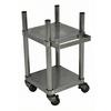 Used GSW USA ES-RC15 15in x 15in Stainless Steel Mobile Rice Warmer Cart 