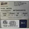Nu-Vu MFG. NCO5 - Item 266746