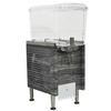 Used Crathco CS-2E-16 Commercial Dual 2.4 Gal Juice Beverage Dispenser Agitator 