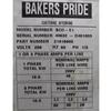 Bakers Pride BCO-E1 - Item 275012