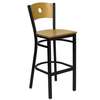 Flash Furniture XU-DG-6F6B-CIR-BAR-NATW-GG - Item 104194