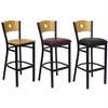 Flash Furniture XU-DG-6F6B-CIR-BAR-NATW-GG - Item 104194