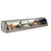 Hoshizaki 82in Refrigerated Sushi Glass Case Stainless countertop - HNC-210BA 