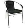 H&D Commercial Seating Outdoor Aluminum Patio Chair - 7024 