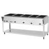 Vollrath 5 Well Electric Stainless Hot Steam Food Table 208/240V - 38219 