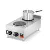 Vollrath Cayenne 15in Electric 2 Burner Hot Plate Range countertop - 40739 