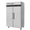 Turbo Air 42.1cuft Two Door Stainless Steel Reach-In Freezer - M3F47-2-N 