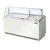 Turbo Air (12) 3gl Ice Cream Dipping Cabinet - White - TIDC-70W-N 